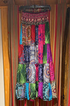 Ethnic, Hippie, Festival, Patchwork, Bohemian skirt, additional view 12 from Ariel La Boutique