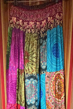 Ethnic, Hippie, Festival, Patchwork, Bohemian skirt, additional view 6 from Ariel La Boutique